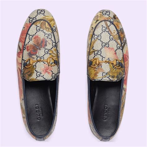 gucci jordaan floral loafer|gucci jordaan crocodile loafer.